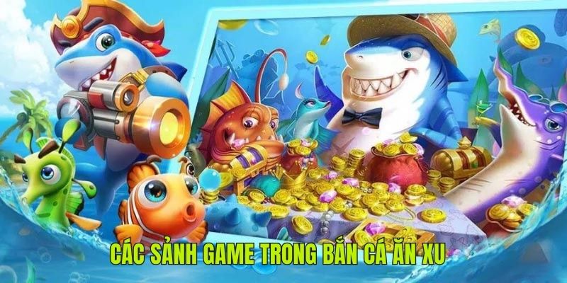 Sảnh game hay nhất tại bắn cá ăn xu J88