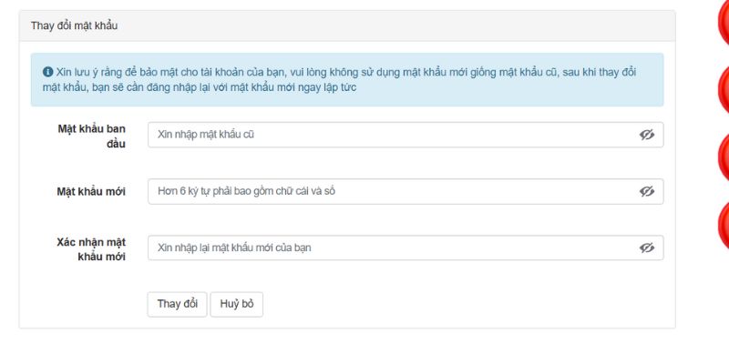 Thay đổi mật khẩu truy cập J88 cực dễ