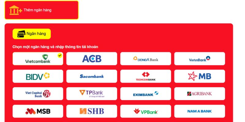 Hội viên J88 cần liên kết tài khoản ngân hàng chính chủ 