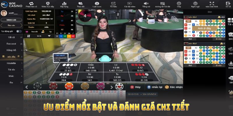 Ưu điểm nổi bật và đánh giá chi tiết về xóc đĩa J88 trực tuyến